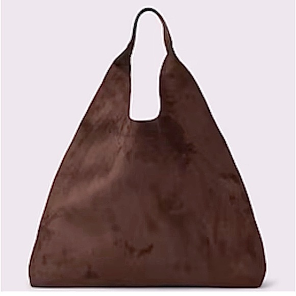 🆕- Gap Viral Chocolate Brown Vegan Leather Slouchy Bag - Picture 7 of 7